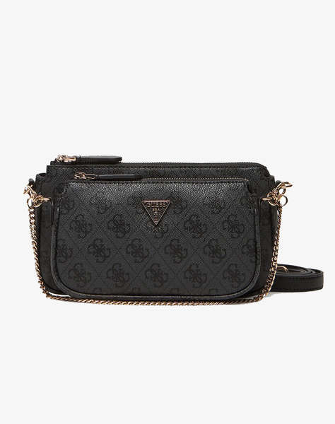 GUESS NOELLE II DBL POUCH CROSSBODY GEANTA DE DAMA (Dimensiuni: 24 x 13 x 5cm.)