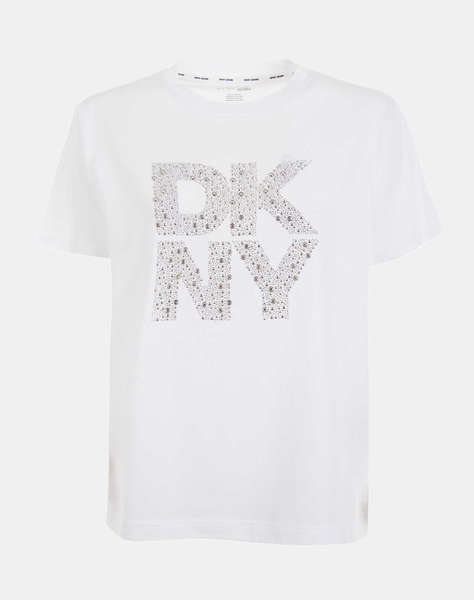 DKNY DJ5T1640 LOGO BLUZA CU MANECA SCURTA DKNY