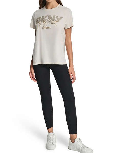 DKNY DP5T1446 LOGO BLUZA CU MANECA SCURTA DKNY