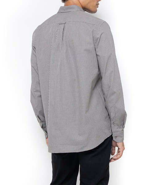 THE BOSTONIANS CAMASA CHESTER POPLIN REGULAR FIT MiniCheck POPLIN Button-down Regular Fit