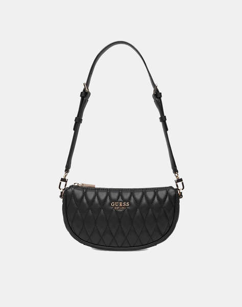 GUESS VALLA MINI TOP ZIP SHLDR BAG GEANTA DE DAMA