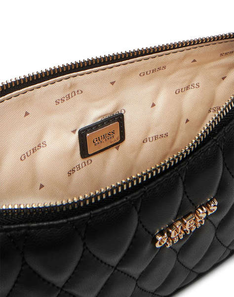 GUESS VALLA MINI TOP ZIP SHLDR BAG GEANTA DE DAMA
