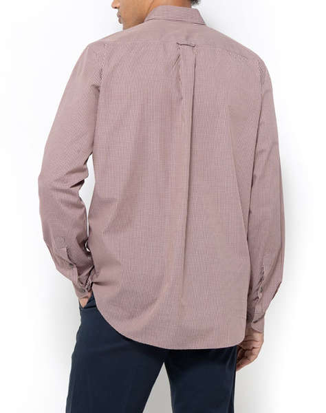 THE BOSTONIANS CAMASA CHESTER POPLIN REGULAR FIT MiniCheck POPLIN Button-down Regular Fit