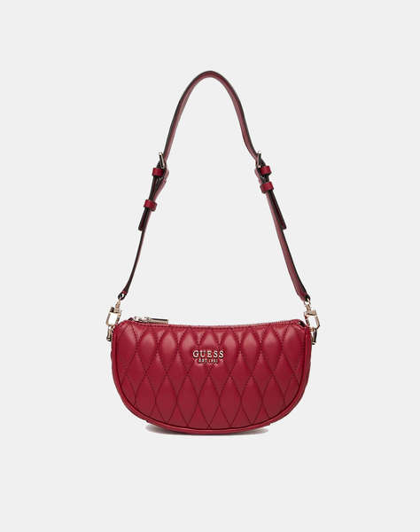 GUESS VALLA MINI TOP ZIP SHLDR BAG GEANTA DE DAMA