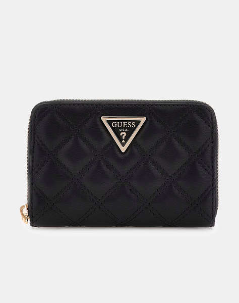 GUESS GIULLY II SLG MED ZIP AROUND PORTOFEL DE DAMA (Dimensiuni: 14 x 9 x 3cm.)