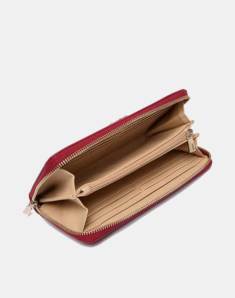 GUESS LAUREL II SLG LARGE ZIP AROUND PORTOFEL DE DAMA (Dimensiuni: 21 x 10 x 2cm.)