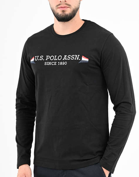US POLO ASSN JOEL 001016 E63B T SHIRT LS BLUZA DE BARBATI