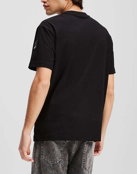 KARL LAGERFELD JEANS KLJ REG RUBBER PATCH TEE
