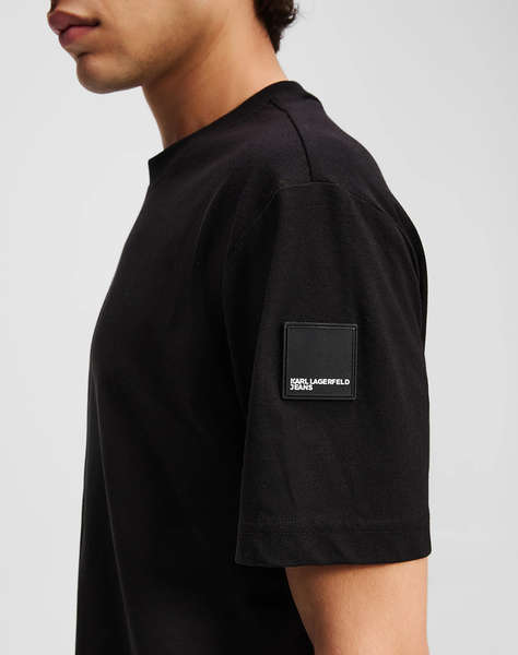 KARL LAGERFELD JEANS KLJ REG RUBBER PATCH TEE