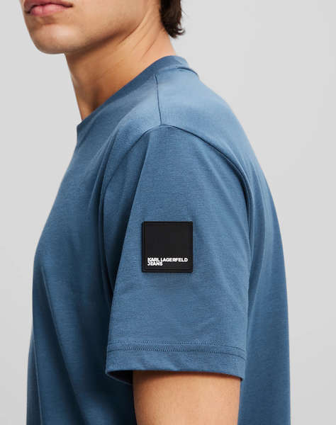 KARL LAGERFELD JEANS KLJ REG RUBBER PATCH TEE