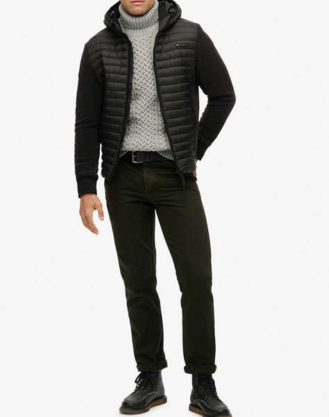 SUPERDRY D1 SDSW HOOD STORM FLEECE HYBRID JKT GEACA DE BARBATI