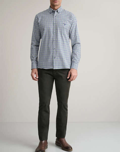 NAVY&GREEN PANTALONI MODERN FIT