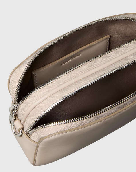 CALVIN KLEIN WEBBING DOUBLE STRAP CAMERA BAG