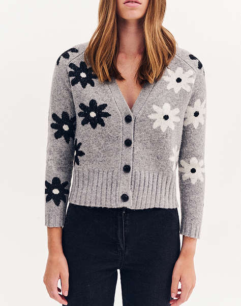 FOREL Cardigan tricotat