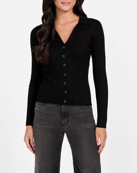 GUESS LS VN RIB MIRANDA SWTR PULOVER DE DAMA