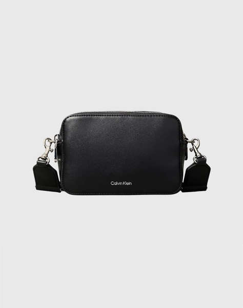 CALVIN KLEIN WEBBING DOUBLE STRAP CAMERA BAG