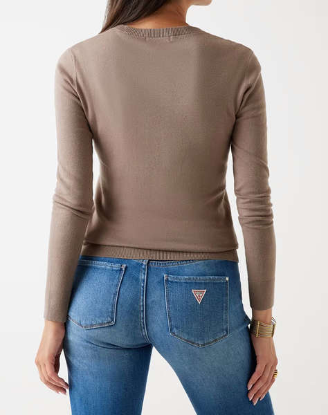 GUESS LS CN REYNA LOGO SWTR TRICOTAT DE DAMA