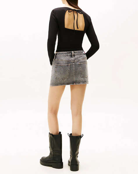 TOMMY JEANS TJW SLIM S FLAG BLING LS TOP