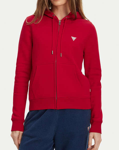 GUESS JEANS GJ ZIP HOOD REG MINI TRI SWEAT JACKET DE DAMA