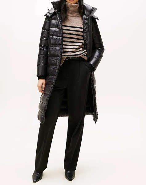 TOMMY HILFIGER GLOSS HW DOWN WAIST REG MAXI