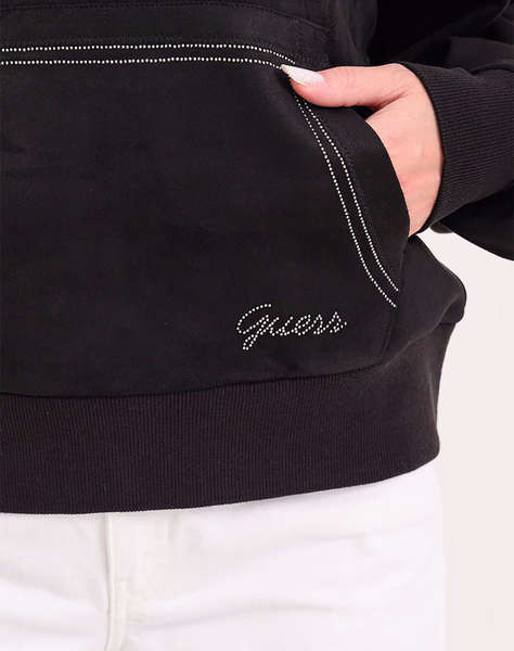 GUESS HOODED SCUBA SWEATSHIRT HANORAC DE DAMA