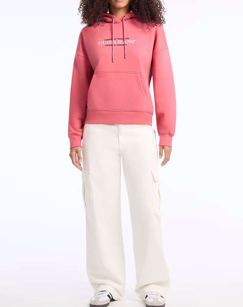 GUESS JEANS GJ HOOD OS AMERICAN TR SWEAT BLUZA DE DAMA