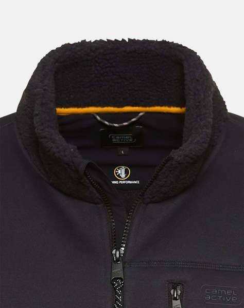 CAMEL FLEECE JACKET