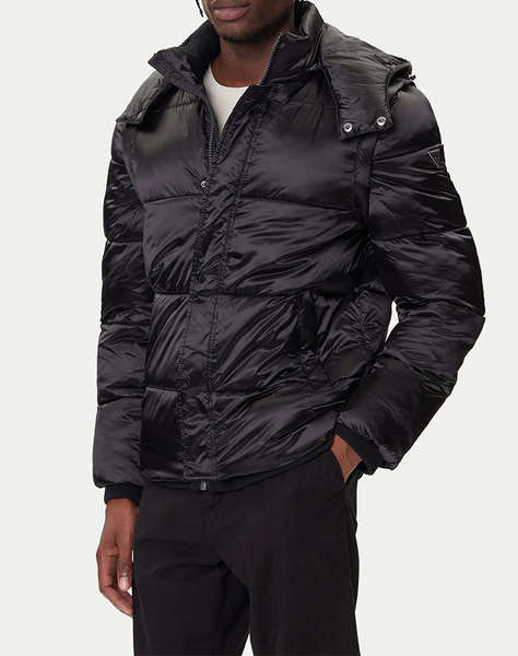 GUESS METALLIZED PUFFA JACKET GEACA DE BARBATI