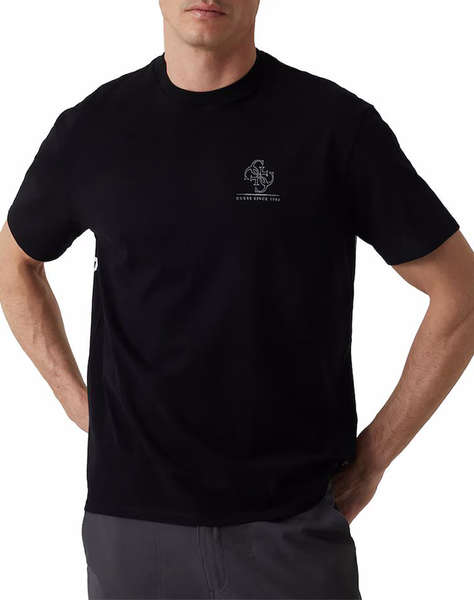 GUESS SS BSC DSTRSSD QUATTRO G TEE BLUZA DE BARBATI
