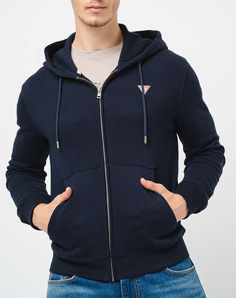 GUESS JEANS GJ ZIP HOOD SLIM MINI TR SWEAT JACKET DE BARBATI