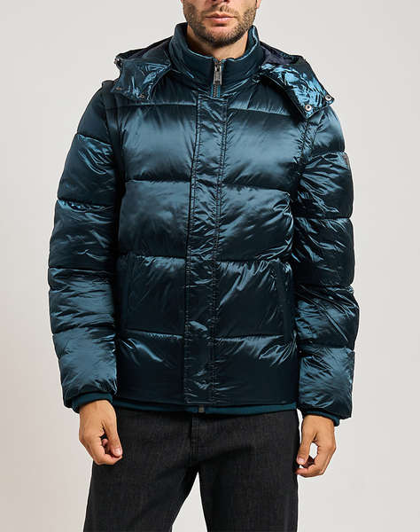 GUESS METALLIZED PUFFA JACKET GEACA DE BARBATI