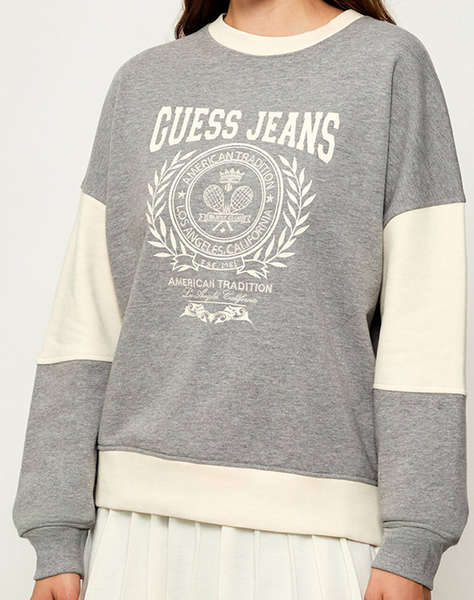 GUESS JEANS GJ CN OS RACKET PIECED SWEAT HANORAC DE DAMA
