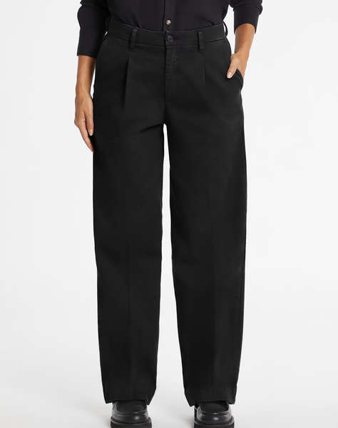 GUESS JEANS GJ WIDE LEG TROUSER - ECO ORG CO CLASSIC RG TWILL340 PANTALONI DE DAMA