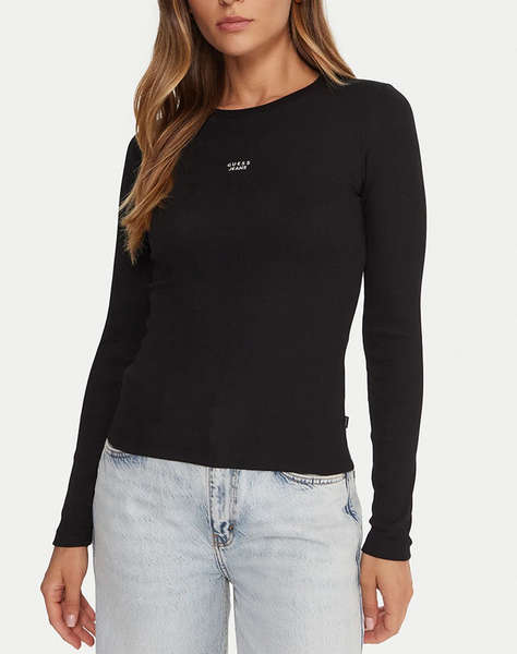 GUESS JEANS GJ LS CN EMBRO SLIM TOP BLUZA DE DAMA