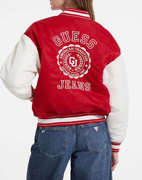 GUESS JEANS GJ VARSITY WITH EMBROIDERY GEACA DE DAMA