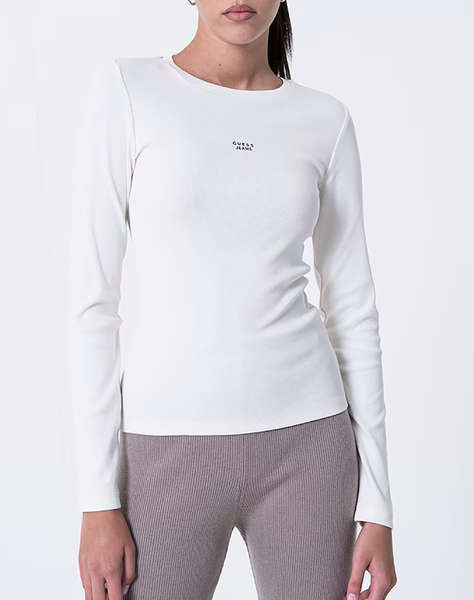 GUESS JEANS GJ LS CN EMBRO SLIM TOP BLUZA DE DAMA