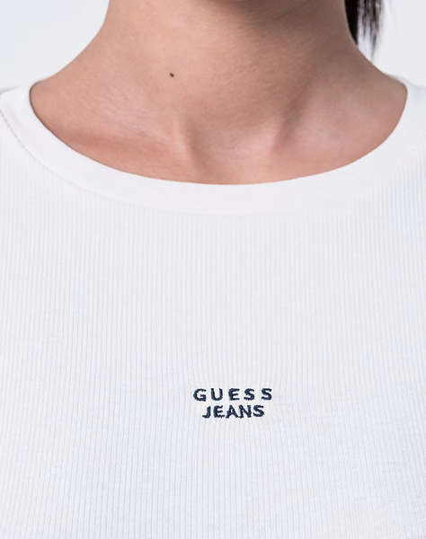 GUESS JEANS GJ LS CN EMBRO SLIM TOP BLUZA DE DAMA