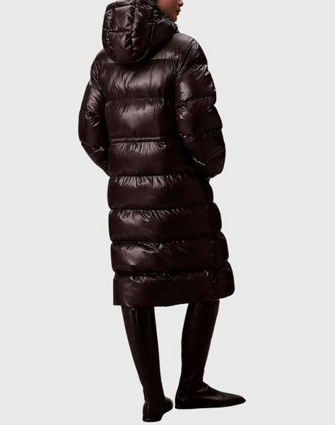 CALVIN KLEIN SHINE LONG PUFFER COAT