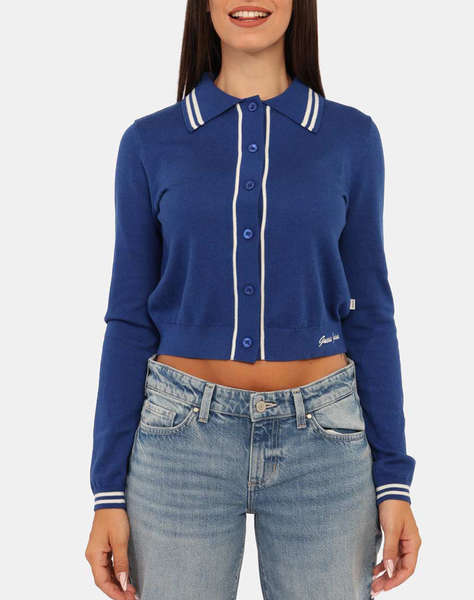 GUESS JEANS GJ LS POLO GUESS J EMB SWTR JACHETA DE DAMA