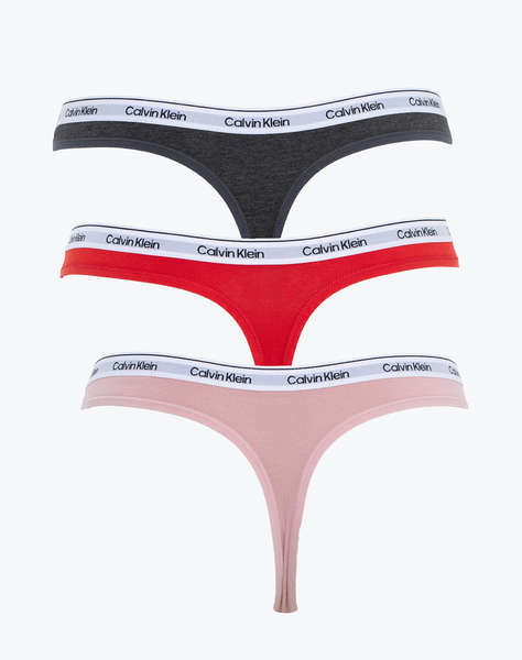 CALVIN KLEIN JEANS THONG 3PK