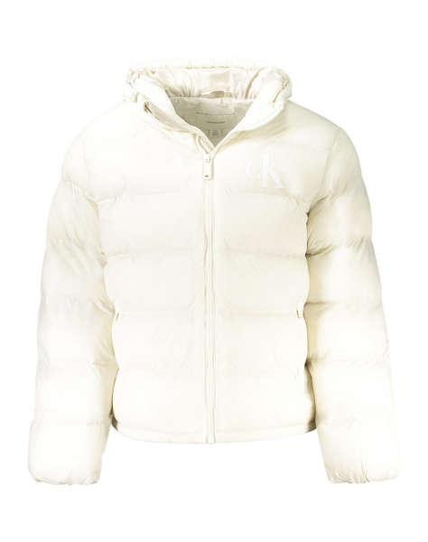 CALVIN KLEIN JEANS LS NYLON MONOGRAM PUFFER JKT