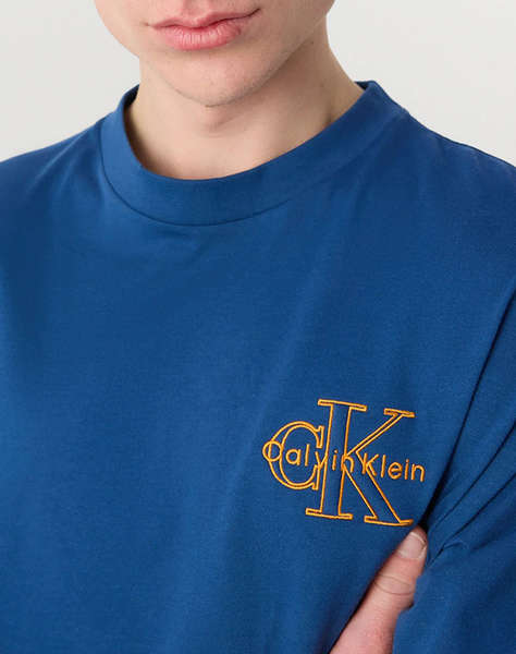 CALVIN KLEIN JEANS A- SS REL SEASONAL MONOLOGO TEE