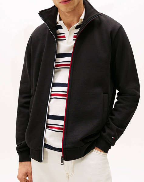 TOMMY HILFIGER GLOBAL STRIPE ZIP THROUGH