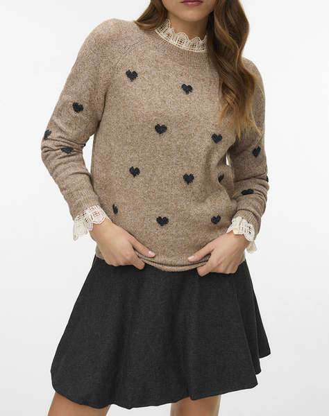 VERO MODA VMDOFFY INTARSIA LS O-NCK PULLOV GA NOOS