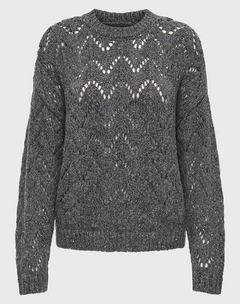 ONLY ONLLOUISIANA LS SEQUINS O-NECK KNT