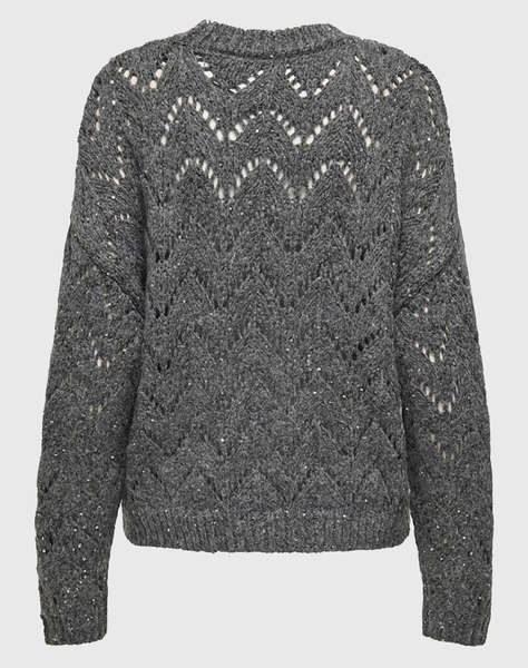 ONLY ONLLOUISIANA LS SEQUINS O-NECK KNT