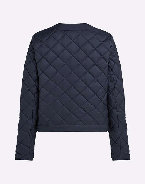 TOMMY HILFIGER G/BUTTON QUILTED REG LADY JACKET