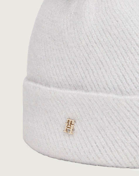 TOMMY HILFIGER POM POM BEANIE LUREX GP