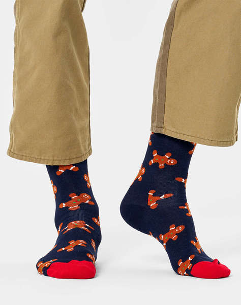 HAPPY SOCKS Gingerbread Man Sock
