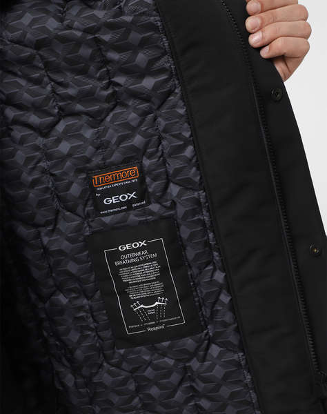 GEOX M DORAY SHORT PARKA - POLY TAS